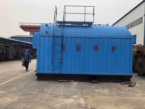 دیگ بخار صنعتی DZH Biomass Pellet Fired Moving Grate Water Hot