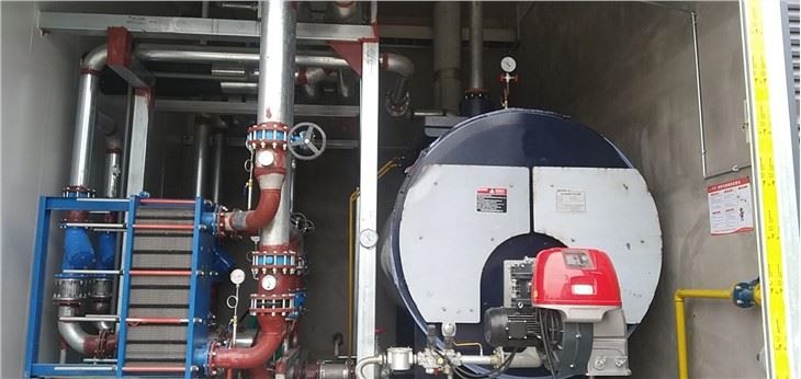 دیگ آب گرم 0.7mw